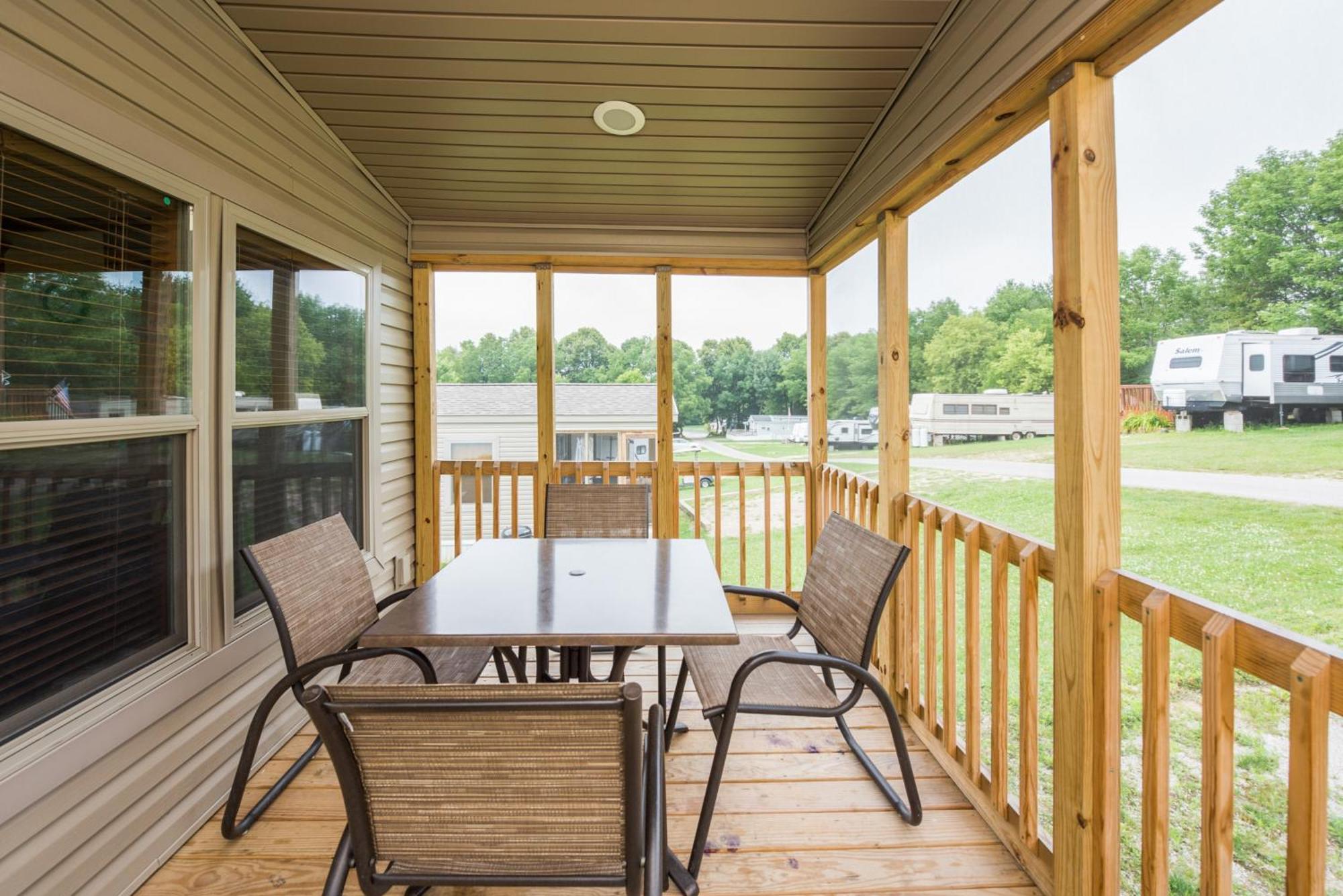 Plymouth Rock Camping Resort Deluxe Cottage Elkhart Lake Exterior foto